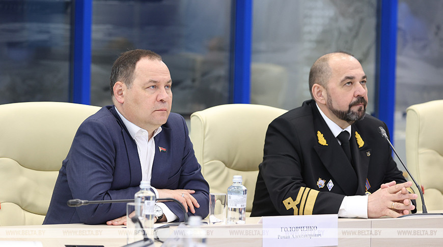 Премьер-министр Беларуси посетил Штаб морских операций Атомфлота