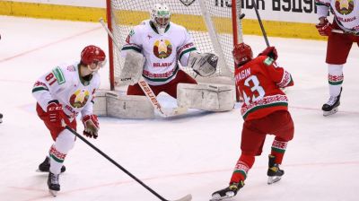 Команда "Беларусь 21" победила молодежную сборную страны на хоккейном Кубке Будущего