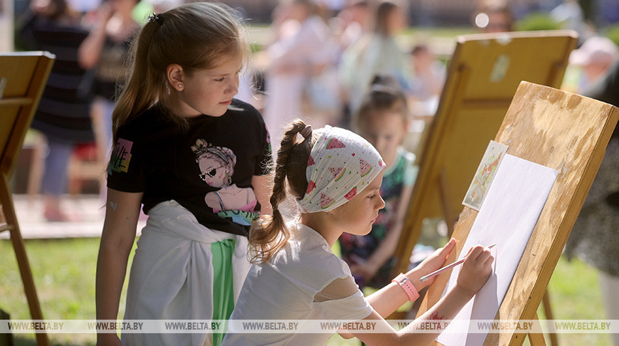Праздничные мероприятия ко Дню защиты детей прошли в Гродно