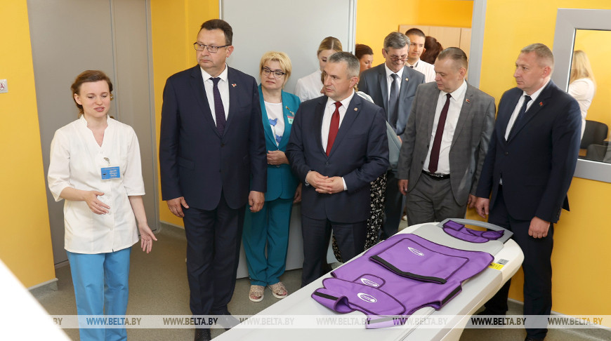 Кабинет компьютерной томографии открыли в Рогачеве