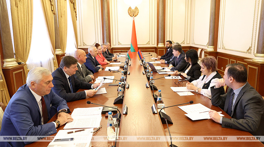 Заседание белорусско-армянской межпарламентской комиссии состоялось в Минске