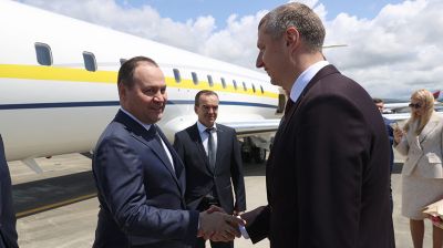 Головченко прибыл с рабочим визитом в Сочи