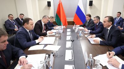 Премьер-министр Беларуси встретился с губернатором Краснодарского края