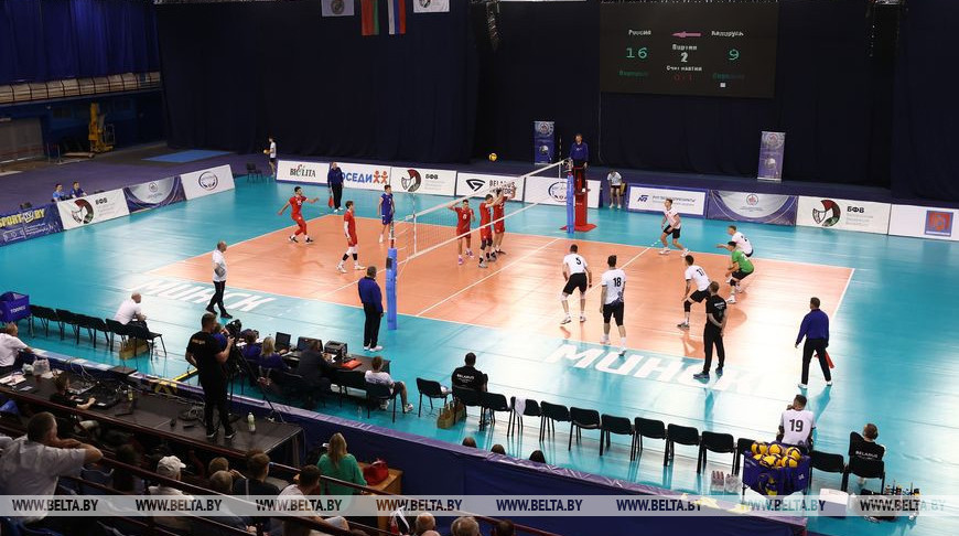 Волейболисты сборной Беларуси победили на старте турнира в Минске