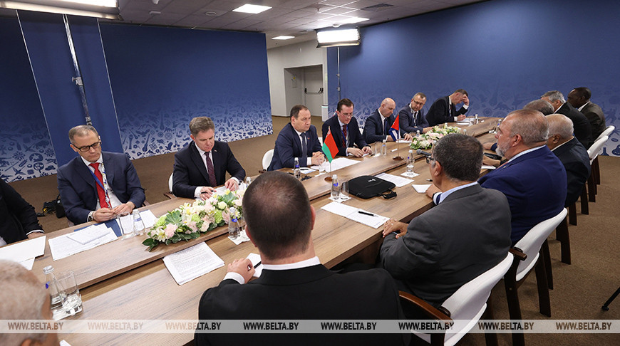 Головченко встретился с премьер-министром Кубы