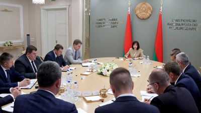 Кочанова провела совещание с главами администраций районов города Минска