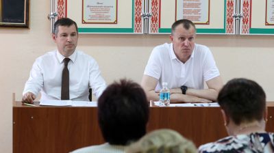 Исаченко провел встречу с руководителями районных медучреждений