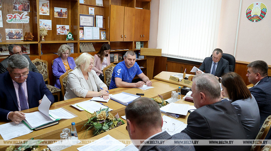Исаченко провел прием граждан в Быховском райисполкоме