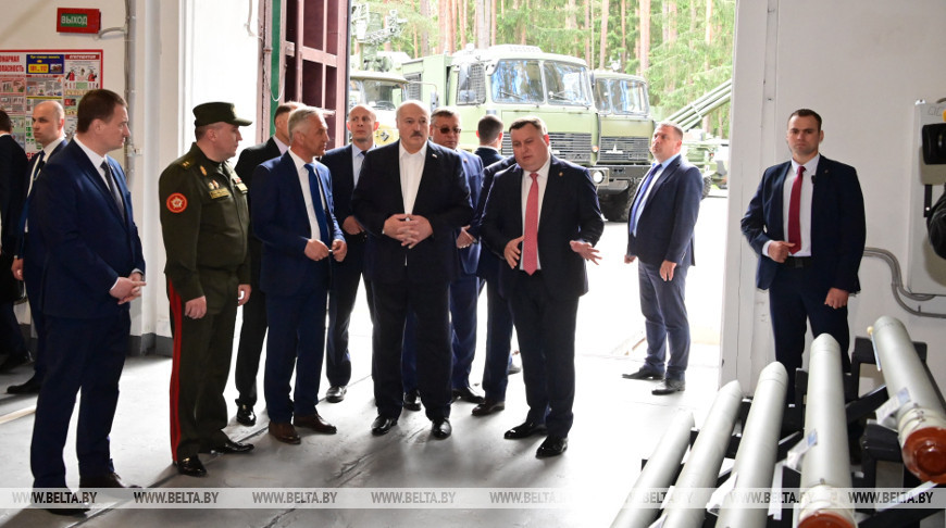 Лукашенко доложили о создании производства отечественных боеприпасов