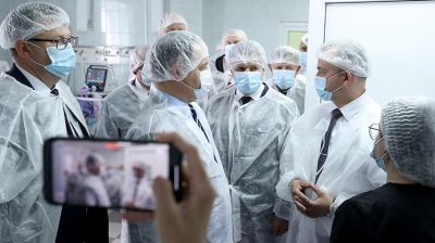 Головченко проинспектировал систему здравоохранения Борисова