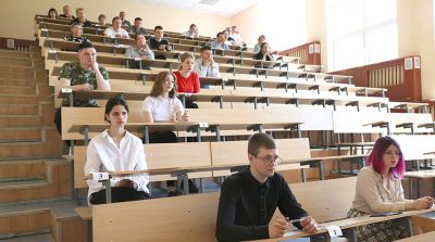 ЦТ по белорусскому языку проходит в Витебском госуниверситете имени П.М.Машерова