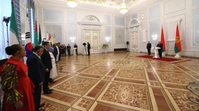 Лукашенко принял верительные грамоты послов зарубежных стран