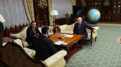 Лукашенко встретился с главой МИД Казахстана
