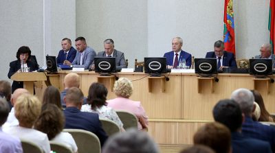 Сергеенко принял участие в заседании Осиповичского райисполкома