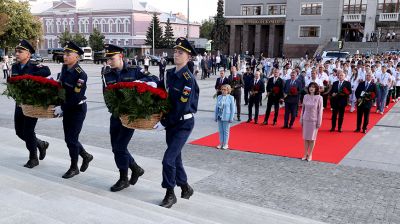 Участники "Поезда Памяти" возложили цветы к памятнику генералу Шаймуратову в Уфе