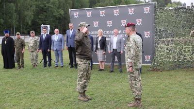 Карпенков принял участиве в торжественном открытии первого военно-полевого сбора военно-патриотических клубов внутренних войск
