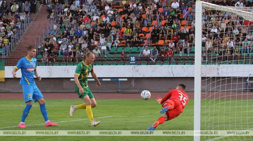 Футболисты БАТЭ одержали победу над "Неманом" со счетом 1:0
