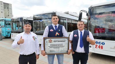 Новые троллейбусы и мобильные ФАПы получила Витебская область ко Дню Независимости