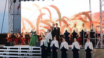 Праздничный концерт ко Дню Независимости прошел на площади Славы в Могилеве