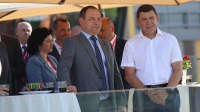 Головченко посетил ярмарку-фестиваль белорусских товаров в Екатеринбурге