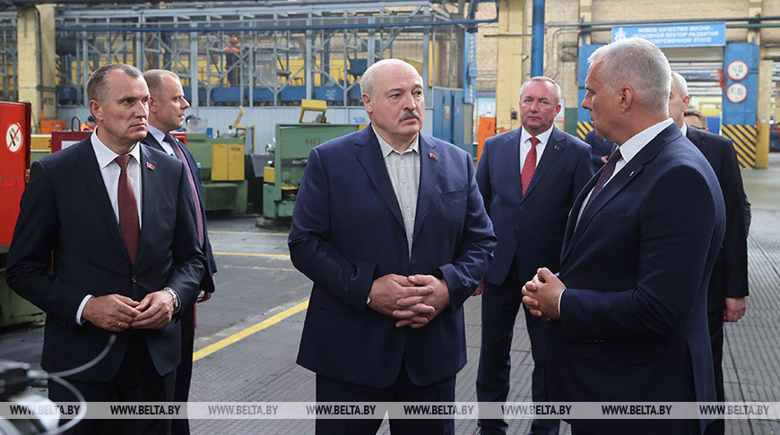 Лукашенко посетил "Могилевлифтмаш"