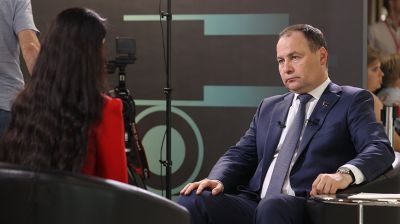 Премьер-министр Беларуси дал интервью агентству РБК