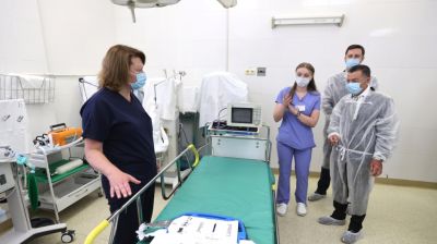 Итальянская делегация посетила станцию скорой медицинской помощи Минска