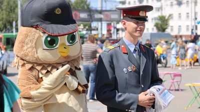 Масштабная акция МВД "За безопасность вместе" прошла в Витебске