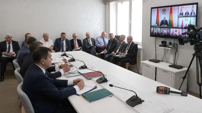 Брестская область принимает участие в селекторном совещании по вопросам уборочной кампании