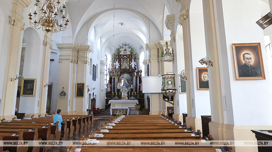 Троицкий костел в Глубоком - памятник архитектуры позднего барокко