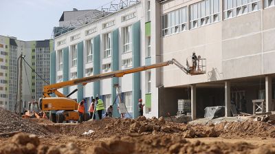Новая школа откроется 1 сентября в Сенице под Минском