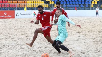 Сборная Беларуси по пляжному футболу проводит заключительный этап подготовки к II Играм СНГ
