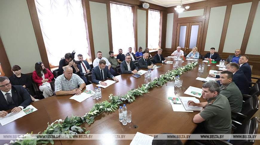 Заседание Штаба патриотических сил состоялось в Минске