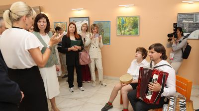 Кочанова посетила Гомельский центр инклюзивной культуры