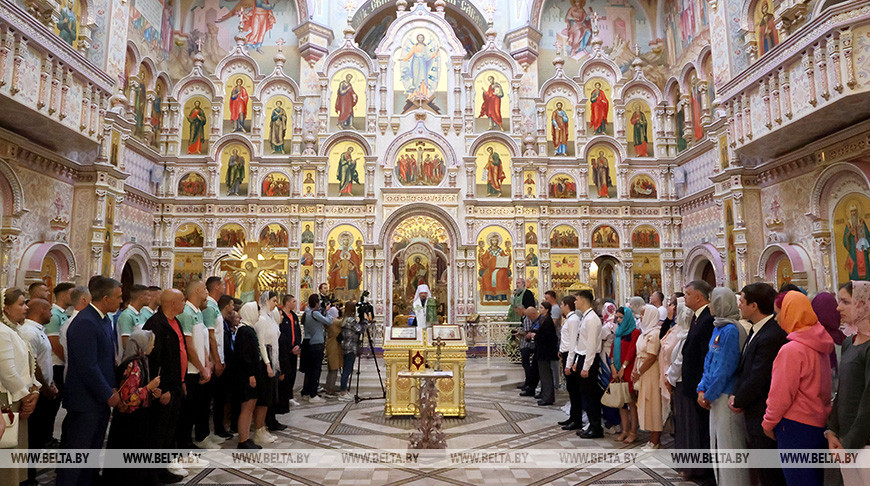 В Минске прошел молебен по случаю II Игр стран СНГ