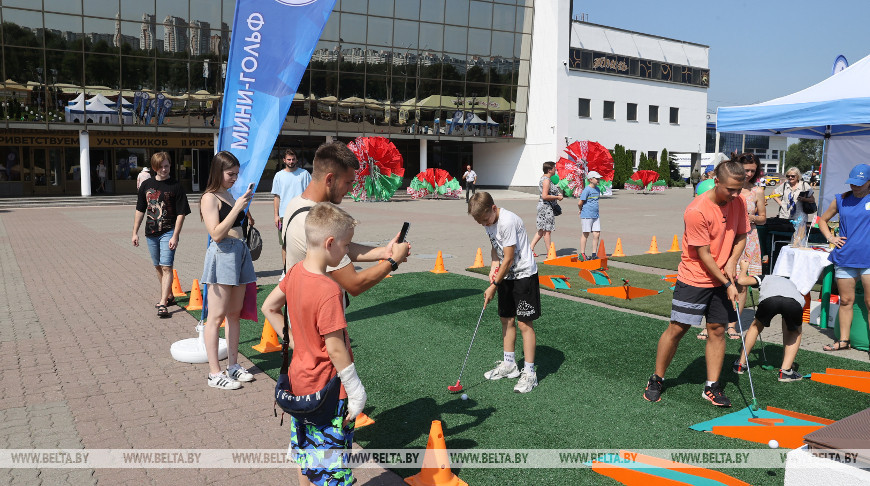 Фан-зоны для гостей II Игр стран СНГ организованы в городах Беларуси