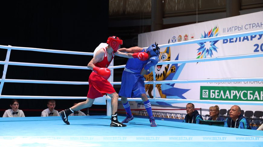 Боксеры из десяти государств начинают встречи на ринге в Орше на II Играх стран СНГ