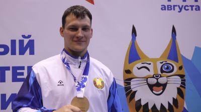 Белорусский тяжелоатлет Илья Жерновский взял бронзу II Игр стран СНГ