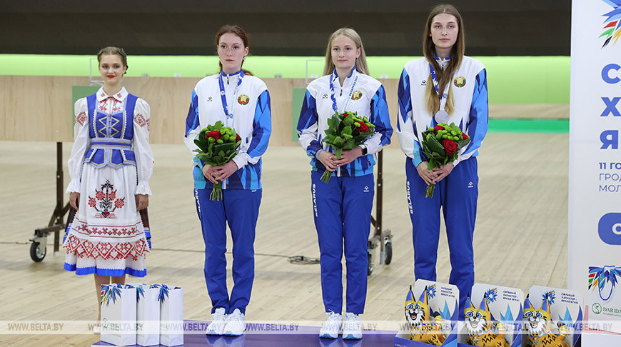 Белоруски выиграли серебро и бронзу в командном турнире по стрельбе из винтовки на II Играх стран СНГ