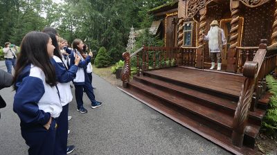 Участники II Игр стран СНГ посетили Беловежскую пущу