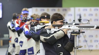 Белорусы выиграли серебро и бронзу командного турнира по стрельбе из винтовки на II Играх стран СНГ