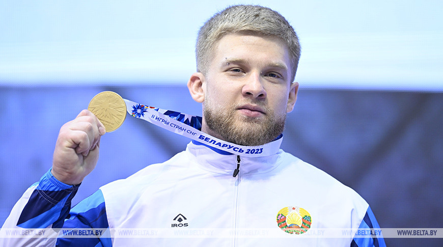 Белорусский тяжелоатлет Павел Ходасевич стал чемпионом II Игр стран СНГ