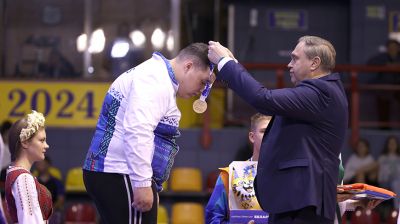 Белорусский тяжелоатлет Даниил Мацкевич завоевал бронзу II Игр стран СНГ