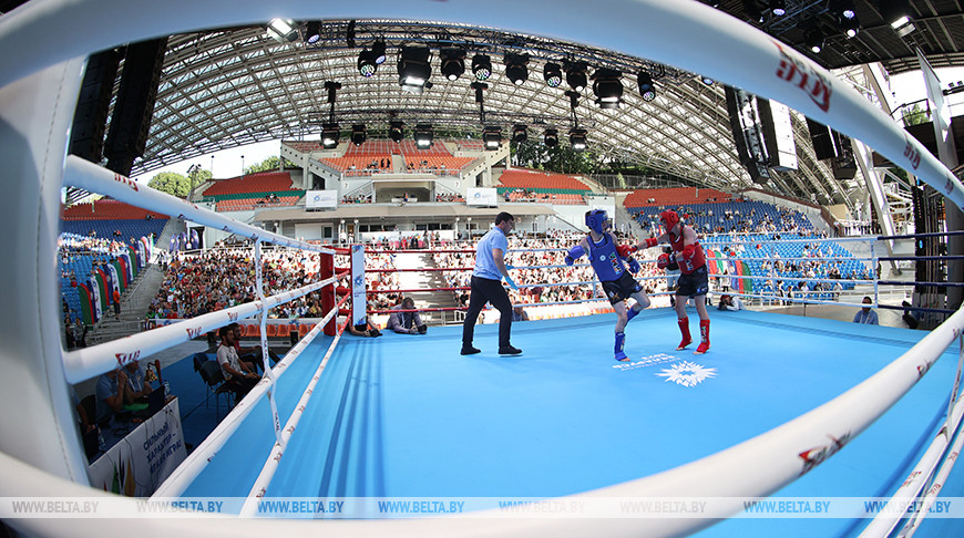 В Витебске стартовали соревнования по таиландскому боксу II Игр стран СНГ