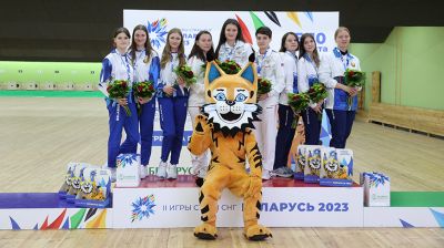 Белоруски выиграли серебро и бронзу командного и личного первенства в стрельбе из пистолета на II Играх стран СНГ