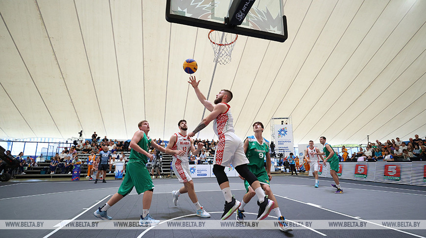 Турнир по баскетболу 3×3 проходит в Минске