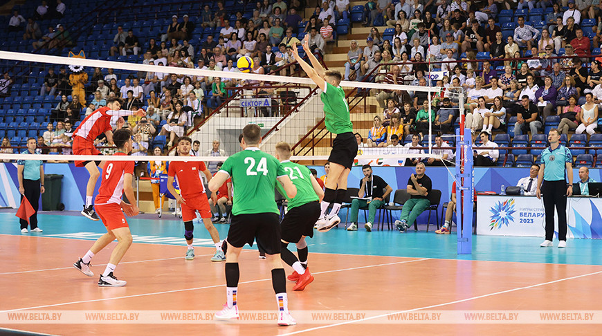Юниорская сборная Беларуси по волейболу добыла четвертую победу на II Играх стран СНГ
