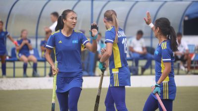 Команда Казахстана завоевала бронзу на женском турнире по хоккею на траве