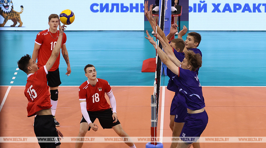 Мужская сборная России одержала победу в матче по волейболу II Игр стран СНГ