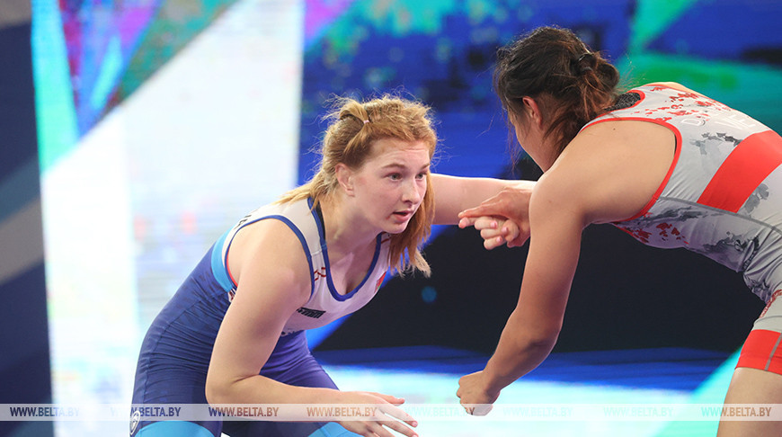 Солигорск принял соревнования по вольной борьбе среди женщин в рамках II Игр стран СНГ